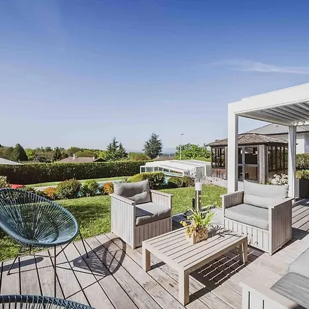 Villa Alpéa Avec Piscine Chauffée - - Prpche D'annecy